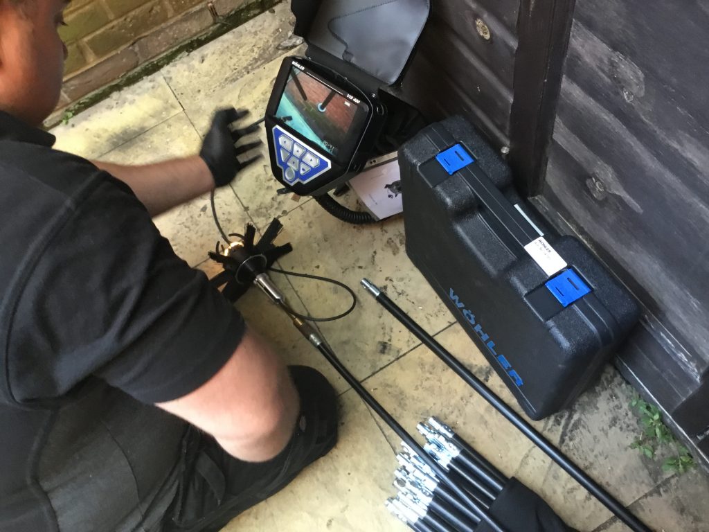 Professional chimney services utilising Wohler chimney camera equipment.