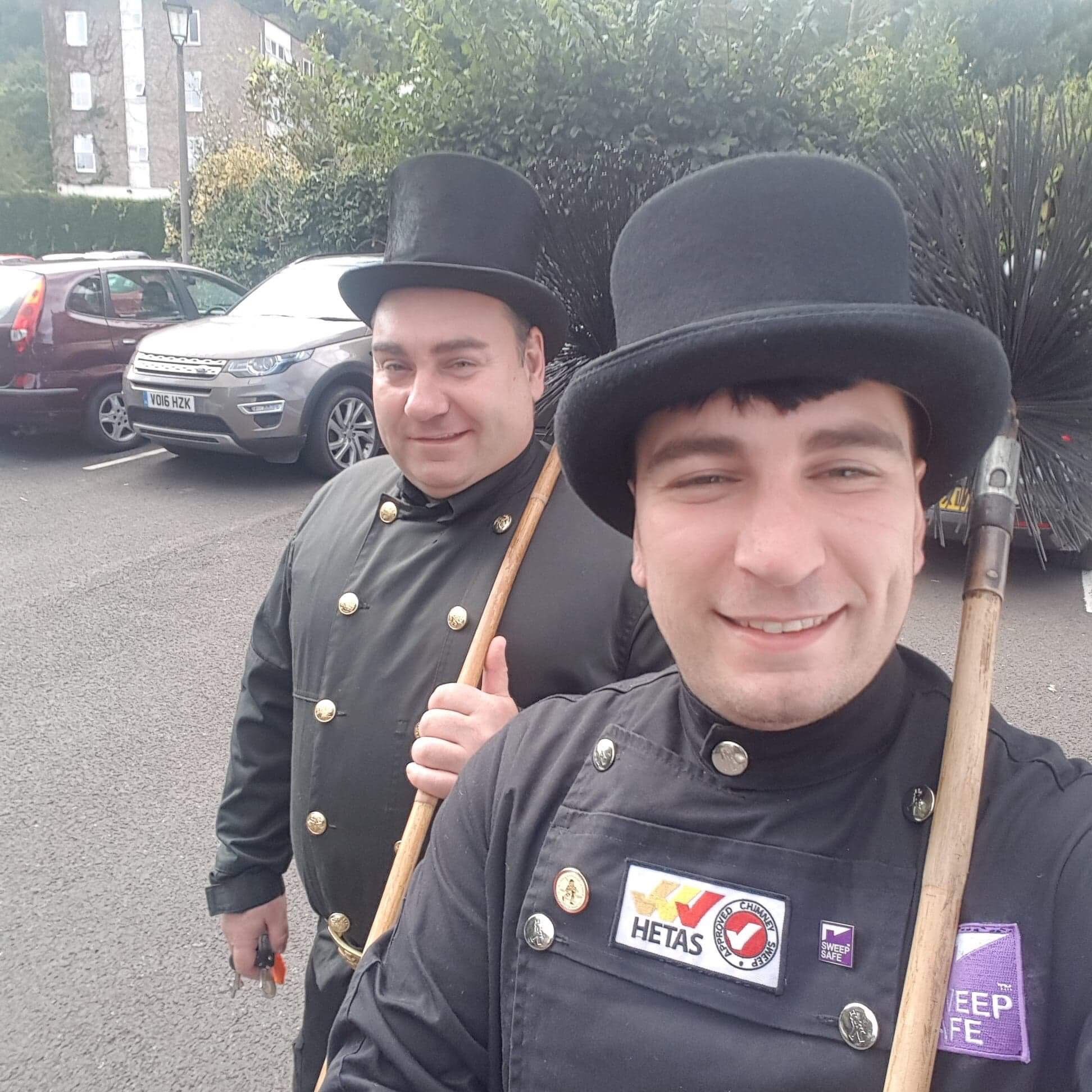 top hat chimney sweep